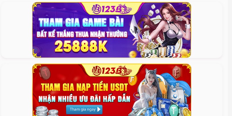 Sự thành công của 123B chính là nhờ vào các chương trình khuyến mãi hấp dẫn