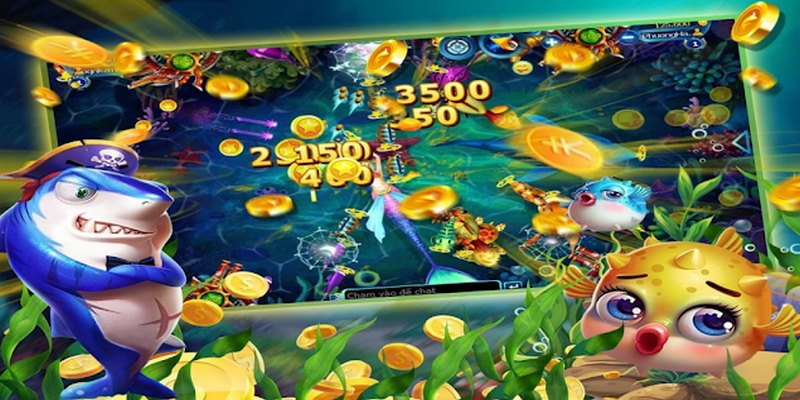 Hệ thống cá đa dạng khi anh em tham gia game quay hũ bắn cá