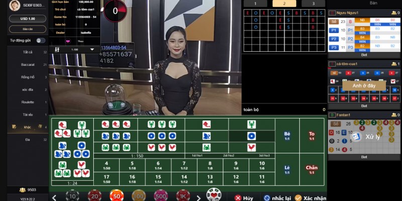 Tại sảnh game bạn có thể tham gia vào hàng trăm trò giải trí hấp dẫn